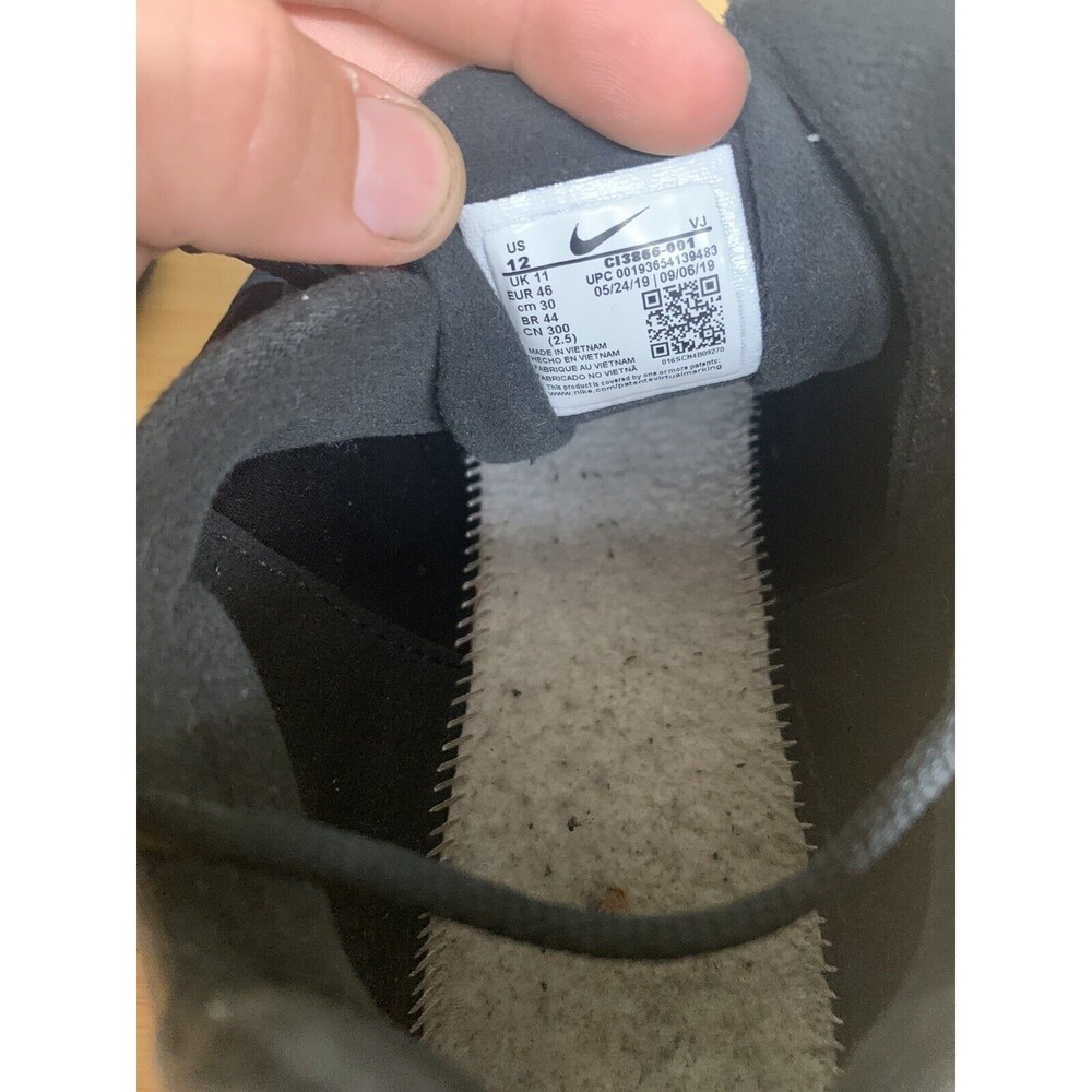 Nike Air Max 270‎ React Jetstream Black Cerulean Thunder Gray CI3866-001 Size 12 - Picture 7 of 9